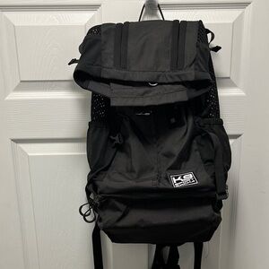 KG Sport Black Dog Carrier Backpack